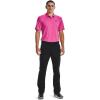 imageUnder Armour Mens Matchplay Polo652 Rebel Pink   Black
