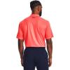imageUnder Armour Mens Matchplay Polo690 Venom Red   Black