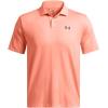 imageUnder Armour Mens Matchplay Polo897 Flare Orange   Midnight Navy