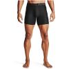 imageUnder Armour Mens MultiPack Standard Tech 6quot Inseam Boxer BriefBlack 001Academy Blue