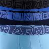 imageUnder Armour Mens MultiPack Standard Tech 6quot Inseam Boxer BriefBlue Smoke