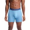 imageUnder Armour Mens MultiPack Standard Tech 6quot Inseam Boxer BriefBlue Smoke