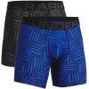 imageUnder Armour Mens MultiPack Standard Tech 6quot Inseam Boxer BriefJet Gray 010Black