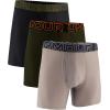 imageUnder Armour Mens MultiPack Standard Tech 6quot Inseam Boxer BriefTaupe Dusk