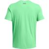 imageUnder Armour Mens Sportstyle Logo Short Sleeve TShirt381 Court Green   Midnight Navy