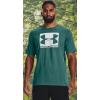 imageUnder Armour Mens Sportstyle Logo Short Sleeve TShirt722 Coastal Teal   White