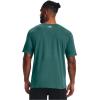 imageUnder Armour Mens Sportstyle Logo Short Sleeve TShirt722 Coastal Teal   White