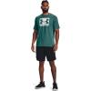imageUnder Armour Mens Sportstyle Logo Short Sleeve TShirt722 Coastal Teal   White