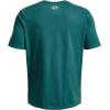 imageUnder Armour Mens Sportstyle Logo Short Sleeve TShirt722 Coastal Teal   White