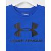 imageUnder Armour Mens Sportstyle Logo Short Sleeve TShirtJupiter Blue 584White