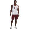 imageUnder Armour Mens Sportstyle Logo Tank103 White   Chestnut Red