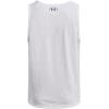 imageUnder Armour Mens Sportstyle Logo Tank104 White  Royal  Red