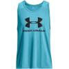 imageUnder Armour Mens Sportstyle Logo Tank177 Fresco Green   Black
