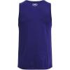 imageUnder Armour Mens Sportstyle Logo Tank468 Sonar Blue  White  White