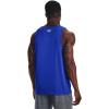 imageUnder Armour Mens Sportstyle Logo Tank486 Versa Blue   White