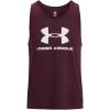 imageUnder Armour Mens Sportstyle Logo Tank601 Dark Maroon   White
