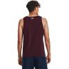 imageUnder Armour Mens Sportstyle Logo Tank601 Dark Maroon   White