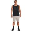 imageUnder Armour Mens Sportstyle Logo TankBlack 001Quirky Lime