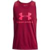 imageUnder Armour Mens Sportstyle Logo TankBlack Rose 664Black