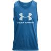 imageUnder Armour Mens Sportstyle Logo TankCruise Blue 899Penta Pink