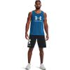 imageUnder Armour Mens Sportstyle Logo TankCruise Blue 899Penta Pink