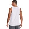 imageUnder Armour Mens Sportstyle Logo TankWhite 102Steel