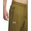 imageUnder Armour Mens Sportstyle Tricot JoggerCanteen Green   White