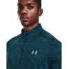 imageUnder Armour Mens Tech 20  ZipDark Cyan 463Mod Gray