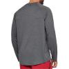 imageUnder Armour Mens Tech 20 LongSleeve TShirtCarbon Heather 090Black