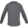 imageUnder Armour Mens Tech 20 LongSleeve TShirtCarbon Heather 090Black