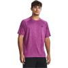 imageUnder Armour Mens Tech 20 ShortSleeve TShirt573 Mystic Magenta   Black