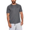 imageUnder Armour Mens Tech 20 ShortSleeve TShirtCarbon Heather 090Black