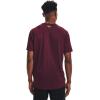 imageUnder Armour Mens Tech 20 ShortSleeve TShirtDark Maroon 602White