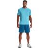 imageUnder Armour Mens Tech 20 ShortSleeve TShirtFresco Blue 481Acaemy