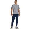 imageUnder Armour Mens Tech 20 ShortSleeve TShirtSteel Light Heather  Black