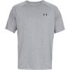 imageUnder Armour Mens Tech 20 ShortSleeve TShirtSteel Light Heather  Black
