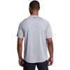 imageUnder Armour Mens Tech 20 ShortSleeve TShirtSteel Light Heather 036Black