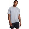 imageUnder Armour Mens Tech 20 ShortSleeve TShirtSteel Light Heather 036Black