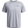 imageUnder Armour Mens Tech 20 ShortSleeve TShirtSteel Light Heather 036Black