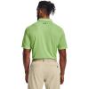 imageUnder Armour Mens Tech Golf Polo334 Key Lime  Pitch Gray  Pitch Gray