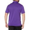 imageUnder Armour Mens Tech Golf Polo522 Galaxy Purple   Pitch Gray