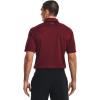 imageUnder Armour Mens Tech Golf Polo691 Chestnut Red  Pitch Gray  Pitch Gray