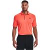 imageUnder Armour Mens Tech Golf Polo877 After Burn   Black
