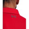 imageUnder Armour Mens Tech Golf Polo891 Radio Red  Pitch Gray  Pitch Gray