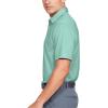 imageUnder Armour Mens Tech Golf PoloAqua Float 791Pitch Gray