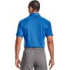 imageUnder Armour Mens Tech Golf PoloBlue Circuit 436Graphite