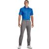 imageUnder Armour Mens Tech Golf PoloBlue Circuit 436Graphite
