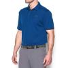 imageUnder Armour Mens Tech Golf PoloBlue Graphite Graphite