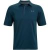 imageUnder Armour Mens Tech Golf PoloBlue Note 413Pitch Gray