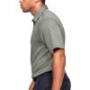 imageUnder Armour Mens Tech Golf PoloGravity Green 389Black